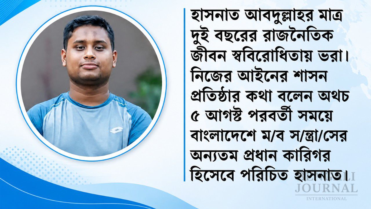 “বাইরে ফেরেশতা, ভেতরে শয়তানের আস্তানা!” মবসন্ত্রাস ও চাঁদাবাজির নতুন দানব হাসনাত আবদুল্লাহ