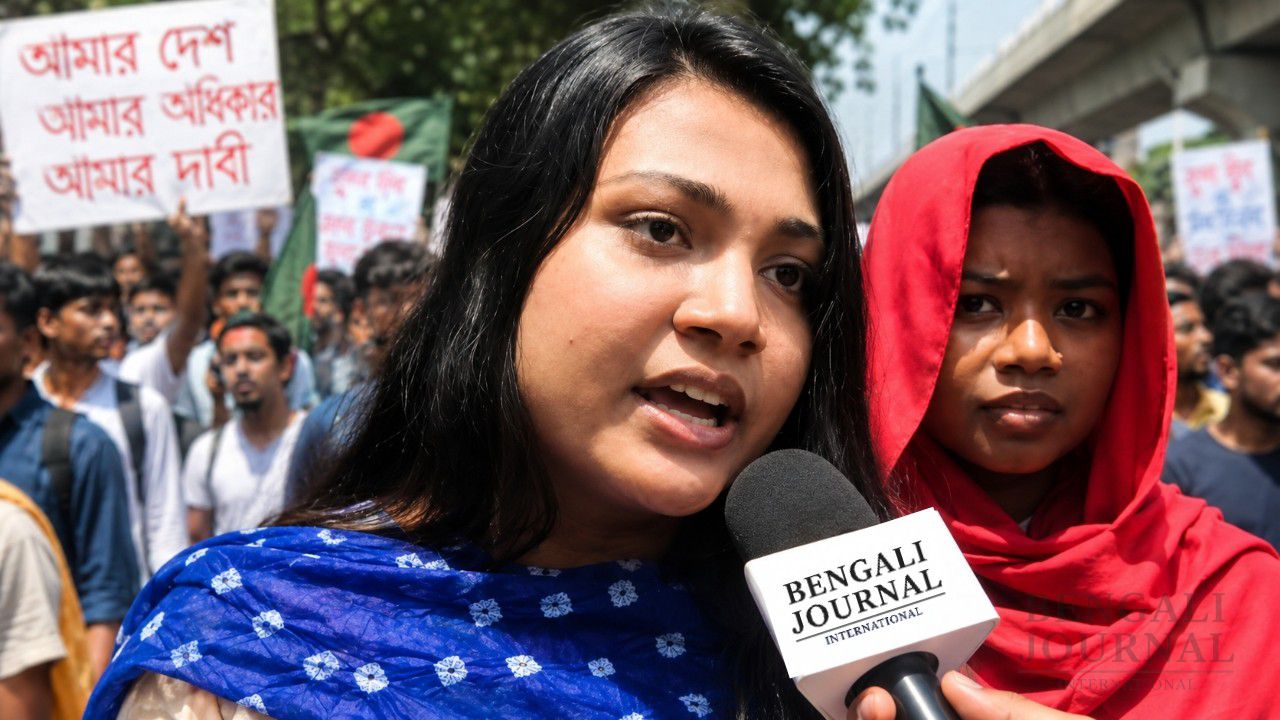 “আমরা স্টুডেন্টরা বোকামি করে শেখ হাসিনাকে পাঠাইছি, এখন উনাকে ব্যাক চাই”